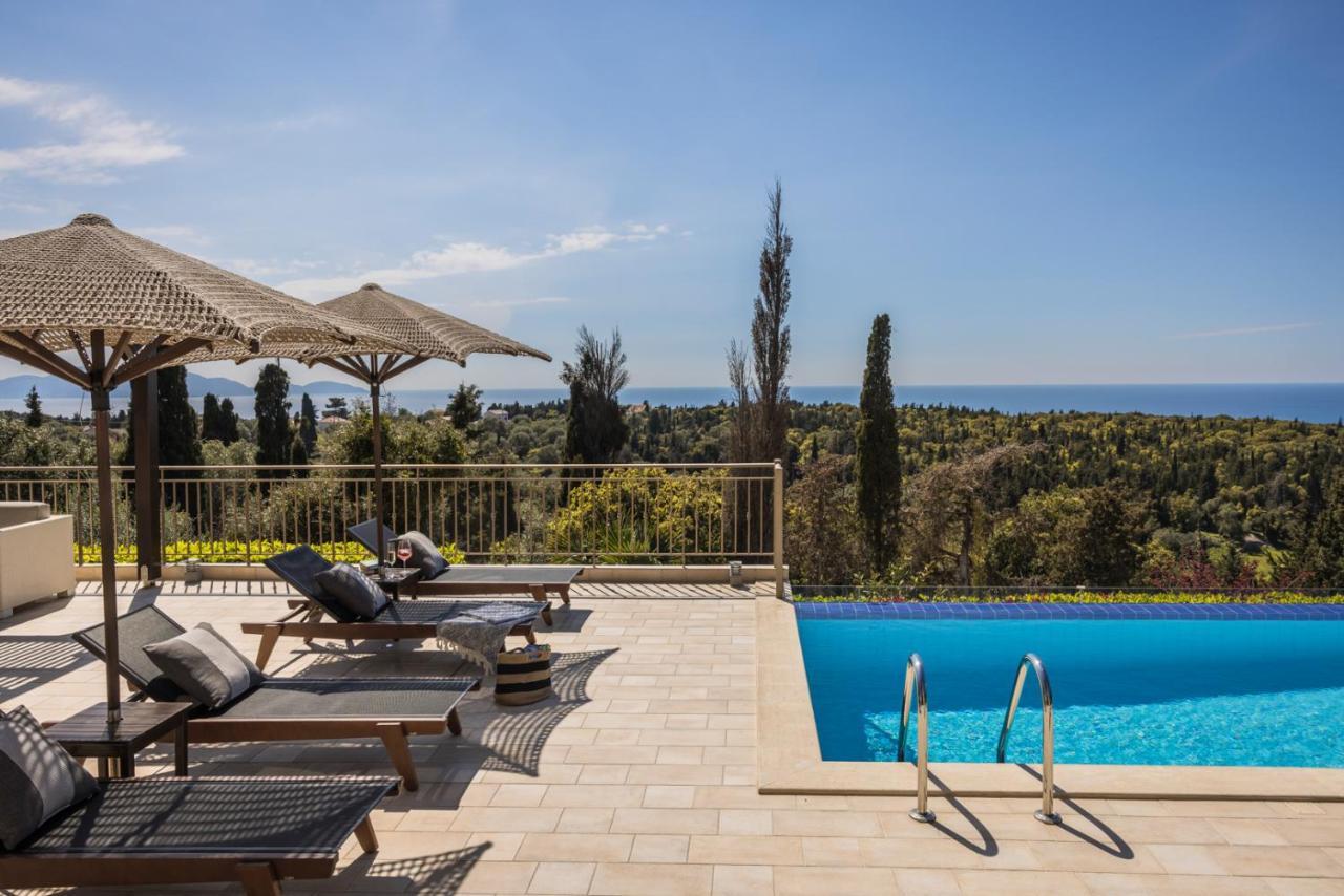 Luxury Villa Karmaniolos Fiskardo Kefalonia Eksteriør bilde