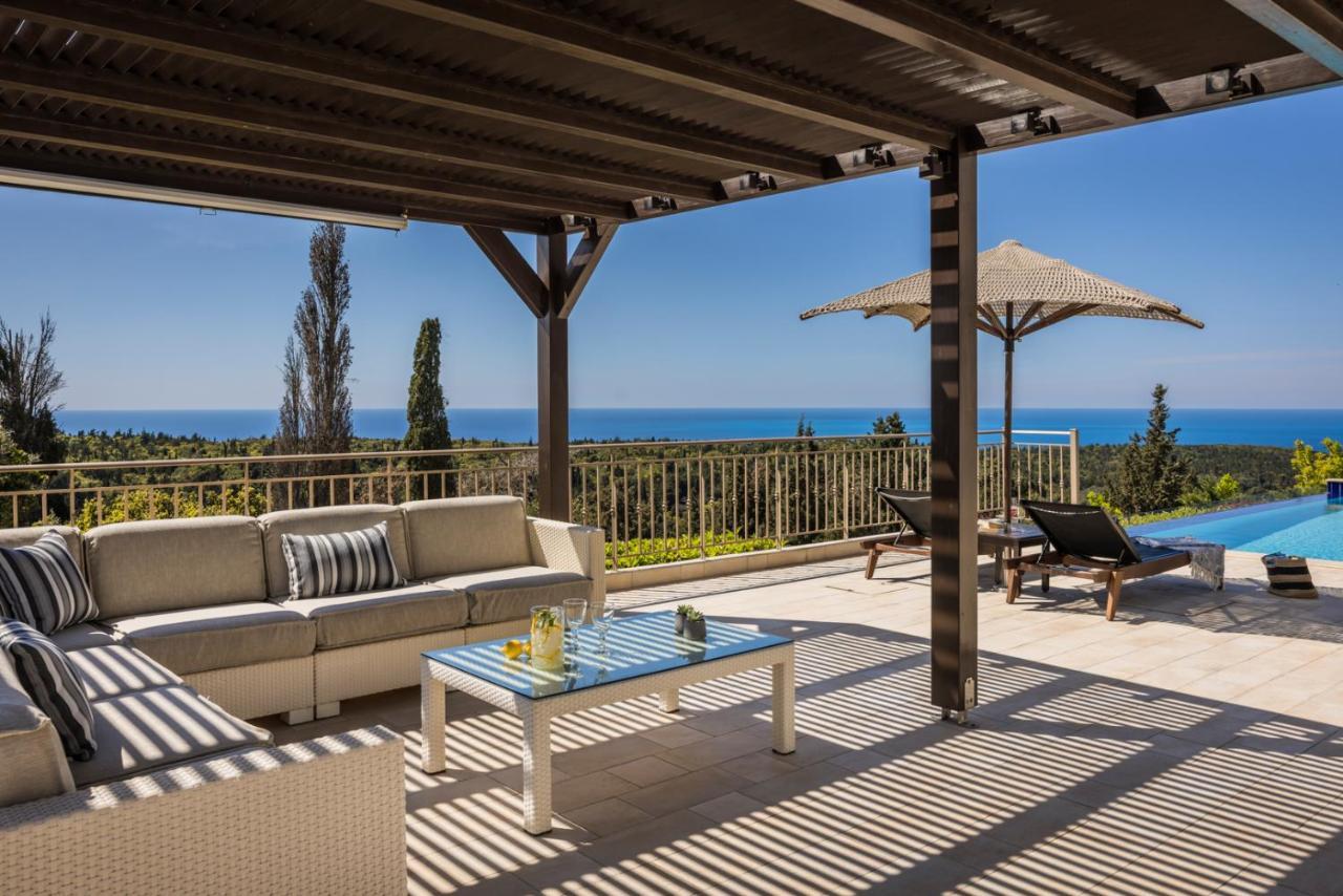 Luxury Villa Karmaniolos Fiskardo Kefalonia Eksteriør bilde