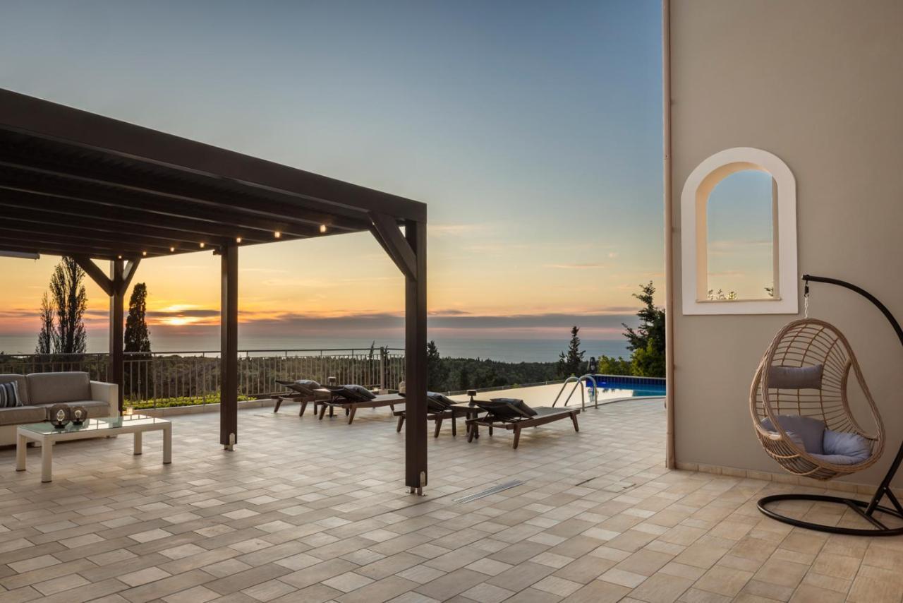 Luxury Villa Karmaniolos Fiskardo Kefalonia Eksteriør bilde