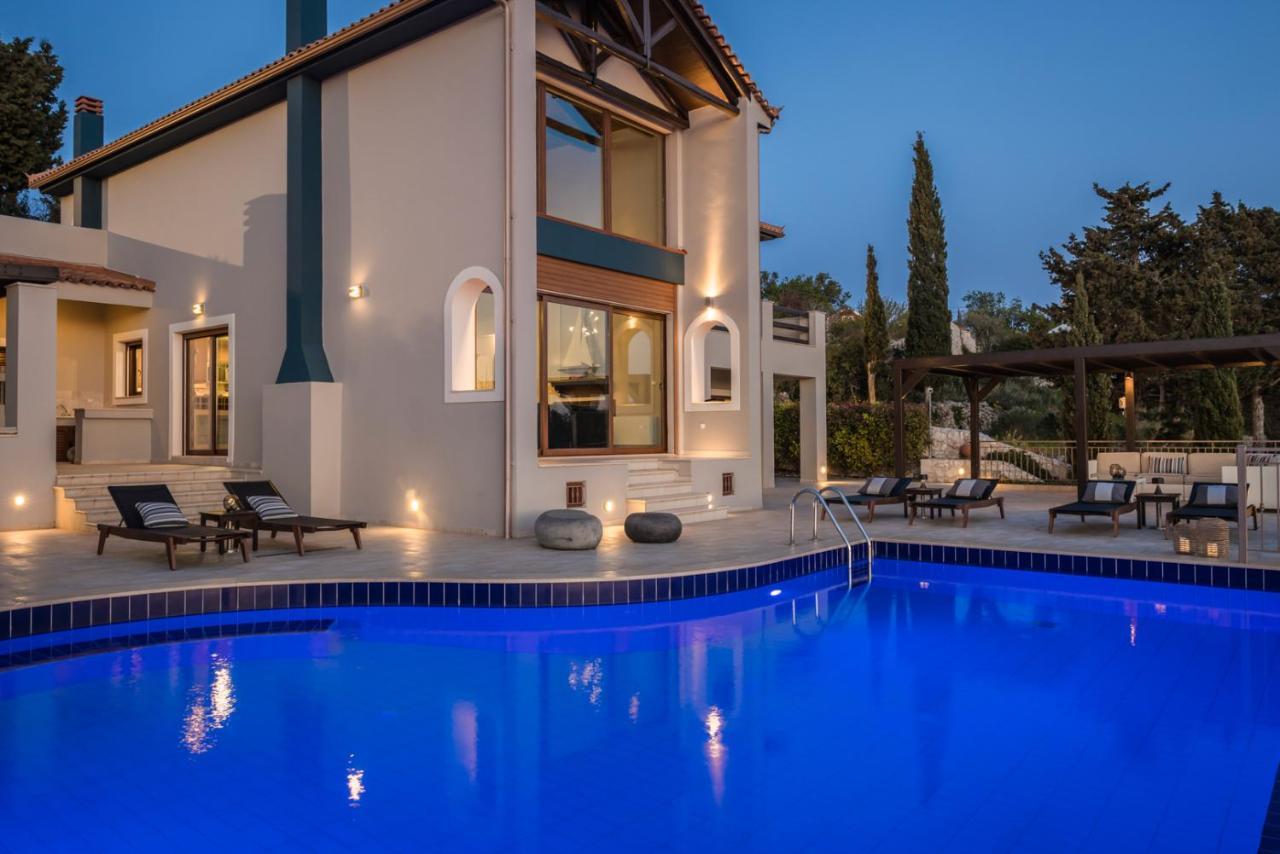 Luxury Villa Karmaniolos Fiskardo Kefalonia Eksteriør bilde