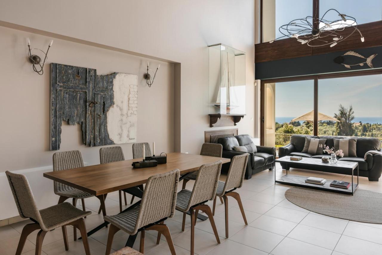 Luxury Villa Karmaniolos Fiskardo Kefalonia Eksteriør bilde