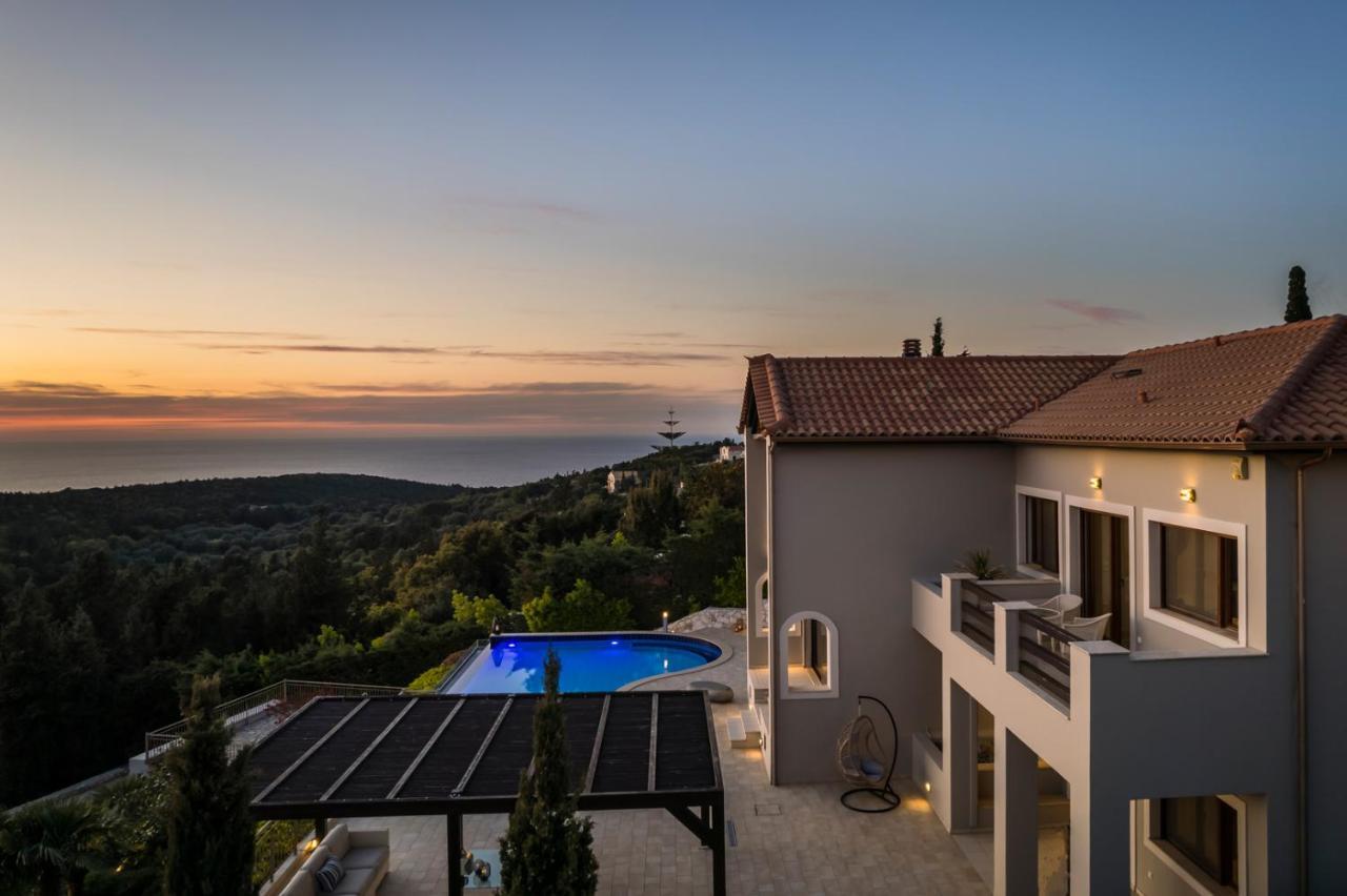 Luxury Villa Karmaniolos Fiskardo Kefalonia Eksteriør bilde