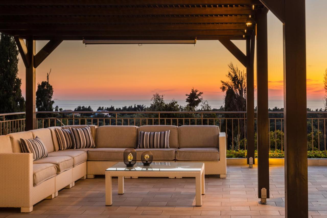 Luxury Villa Karmaniolos Fiskardo Kefalonia Eksteriør bilde