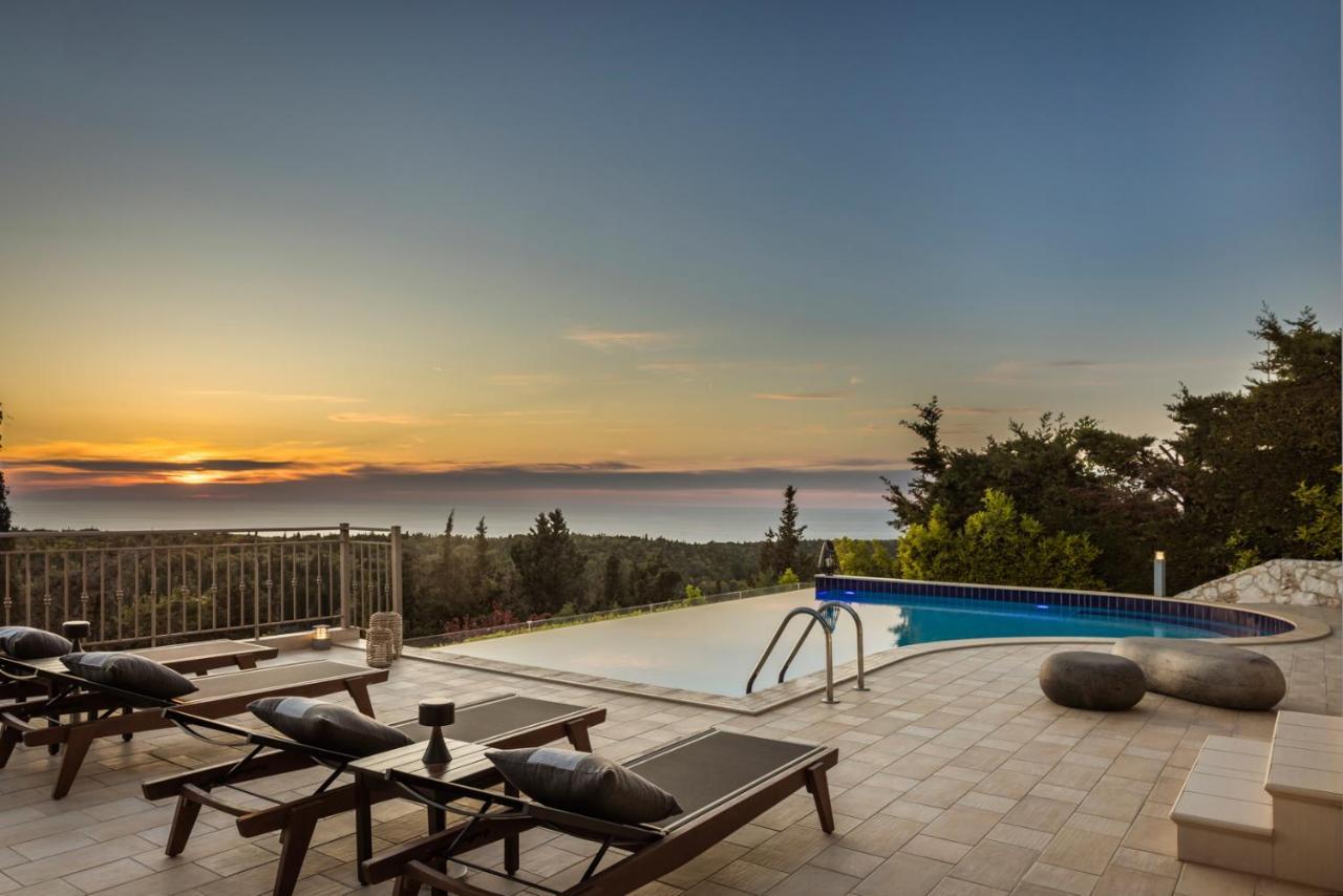 Luxury Villa Karmaniolos Fiskardo Kefalonia Eksteriør bilde