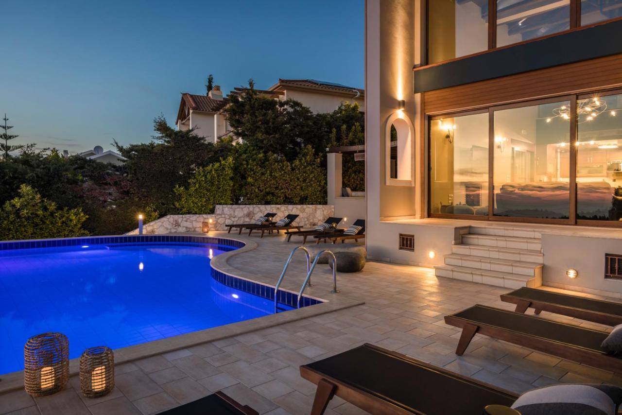 Luxury Villa Karmaniolos Fiskardo Kefalonia Eksteriør bilde